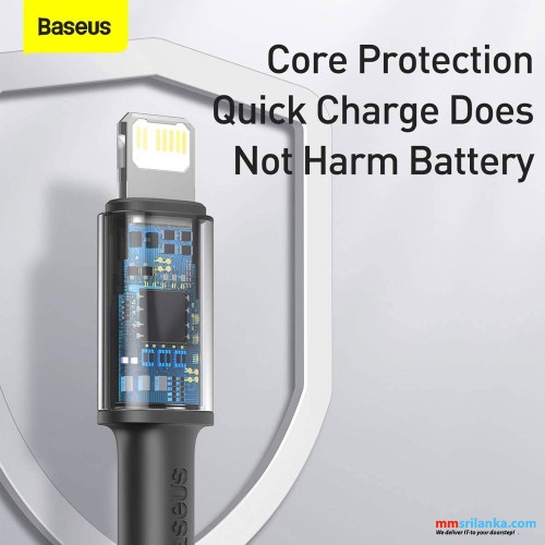 Baseus High Density Braided Fast Charging Data Cable Type-C to  iP PD 20W 2m